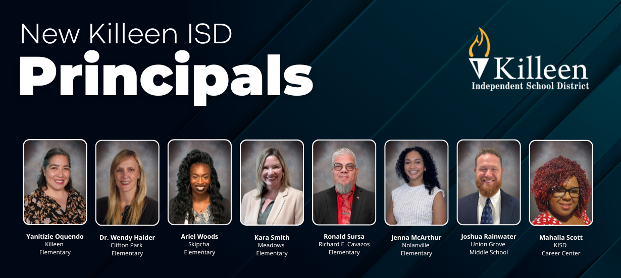  Killeen ISD announces new principals for 2025-2026